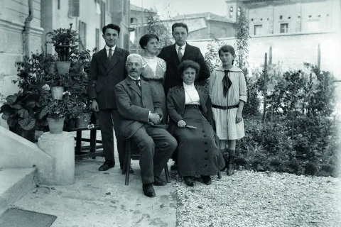 Gruppo di famiglia primo '900