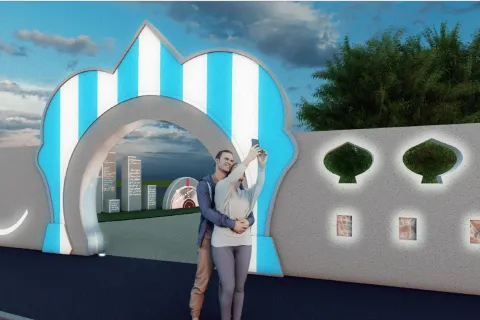 Oriental stato di fatto definitivo: render