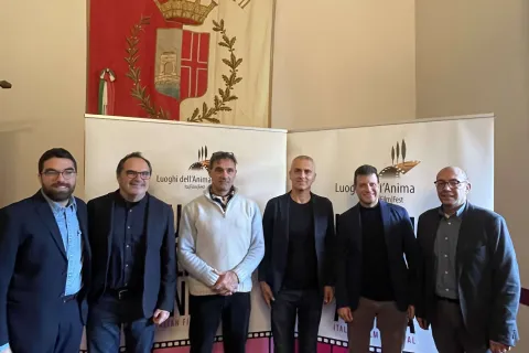 Conferenza stampa luoghi dell'anima