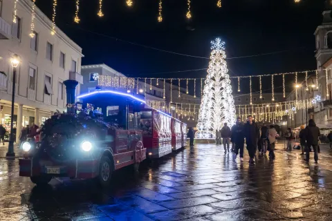 Trenino centro facile a Natale