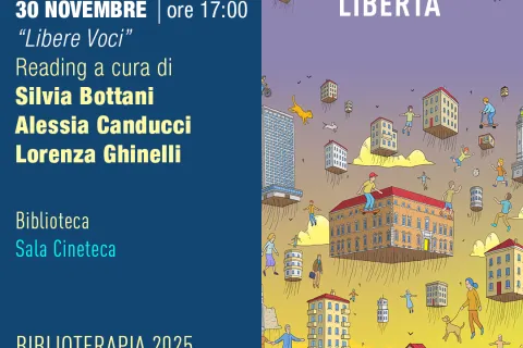 “Libere voci” reading a cura di Lorenza Ghinelli, Silvia Bottani e Alessia Canducci