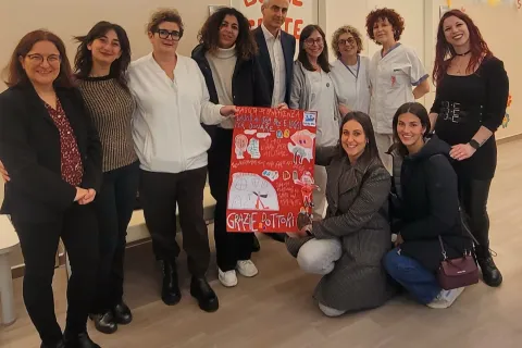 donazione isola blu pediatria oncologica ior comune rimini