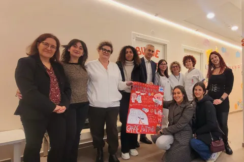 donazione isola blu pediatria oncologica ior comune rimini