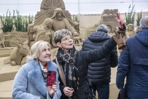 Presepe di Sabbia e Ice Village 2025