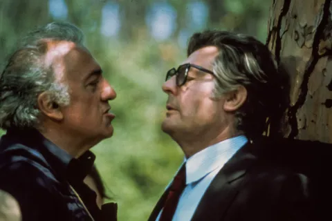 Federico Fellini sul set de La città delle donne - 1980, foto di Deborah Beer © Archivi Cinemazero - Pordenone 02.jpg