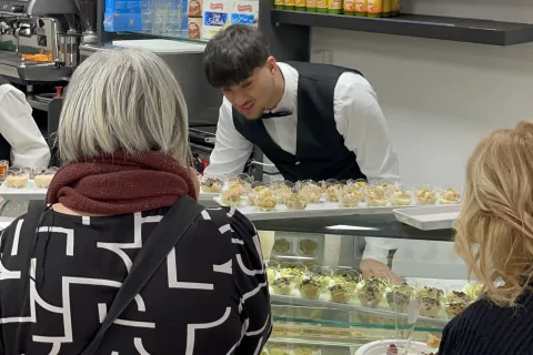 Gli studenti e le studentesse dell’Istituto Malatesta a ‘scuola’ dagli ospiti del Valloni