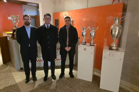 Consegna trofei Rimini Calcio