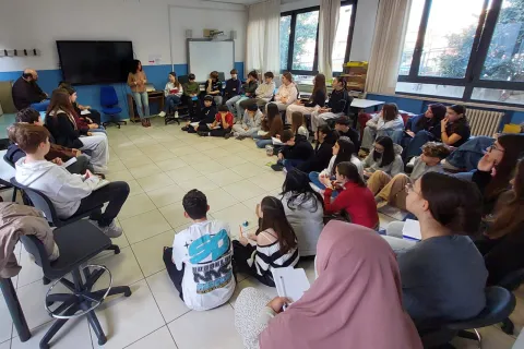 Giusti, Giorno del Ricordo, scuola Borgese incontro