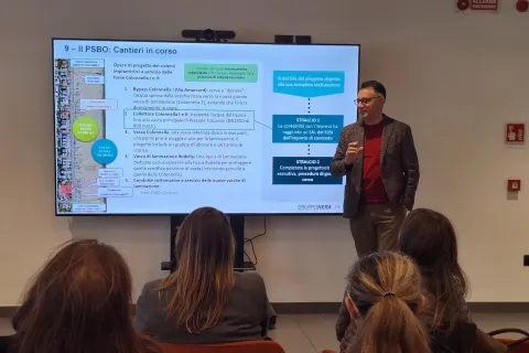 Gestione idrica e sicurezza del territorio: la terza commissione in visita al Polo di Telecontrollo del Gruppo Hera a Forlì