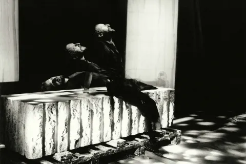 lettere a bernini  - foto di scena di Enrico Fedrigoli