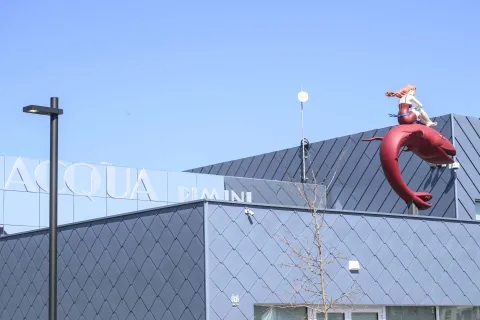 Inaugurazione ACQUARIMINI nuova piscina comunale a Viserba