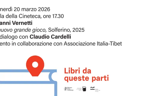 Libri da queste parti: venerdì 20 marzo il giornalista e scrittore Gianni Vernetti presenta il suo libro Il nuovo grande gioco