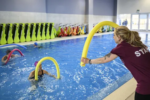 Inaugurazione ACQUARIMINI nuova piscina comunale a Viserba
