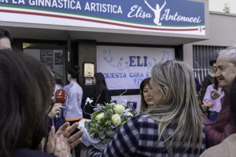 Intitolazione palestra di via Euterpe a Elisa Antonacci