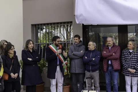 Intitolazione palestra di via Euterpe a Elisa Antonacci