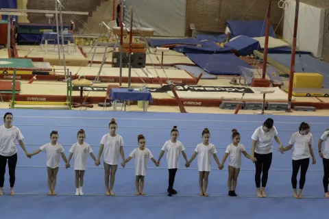 Intitolazione palestra di via Euterpe a Elisa Antonacci