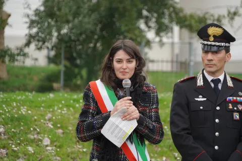 Francesca Mattei alla Cerimonia Giusti 2026