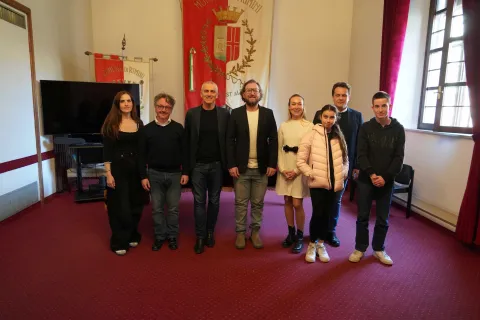 La musica dell’Orchestra da Camera di Rimini vola in Cina: una rappresentativa della formazione ricevuta in Residenza Comunale