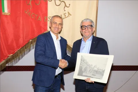 Ricevuto in Residenza Comunale il professor Paolo Parini