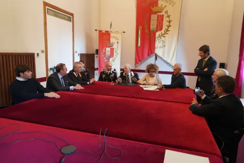 firma convenzione XXVI Raduno Nazionale ANC