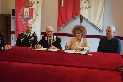 firma convenzione XXVI Raduno Nazionale ANC