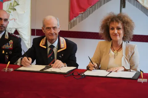 firma convenzione XXVI Raduno Nazionale ANC