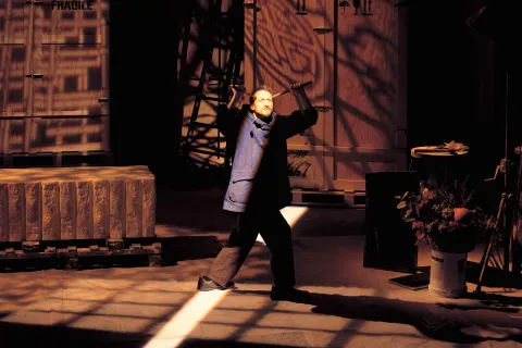 lettere a bernini  - foto di scena di Enrico Fedrigoli