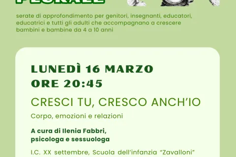 cresci tu cresco anch'io