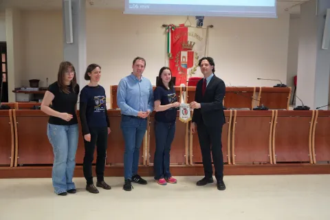 Da Goslar a Rimini - studenti tedeschi accolti nella Sala del Consiglio