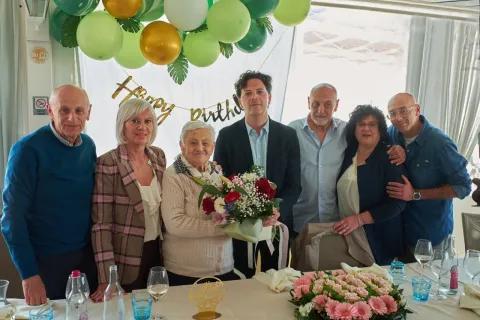 100 anni di nonna Albertina