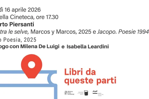 libri da queste parti 16 aprile 2026