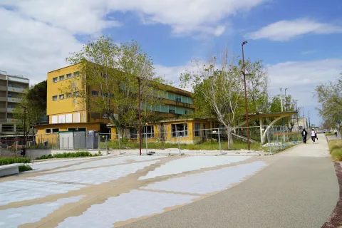 Prime operazioni all’Ex Colonia Enel: iniziato l’allestimento del cantiere