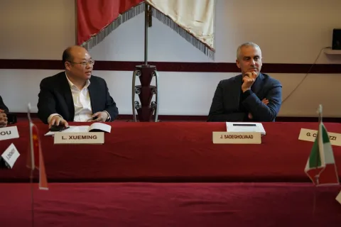 Delegazione Yangzhou in visita il 14 aprile 2026