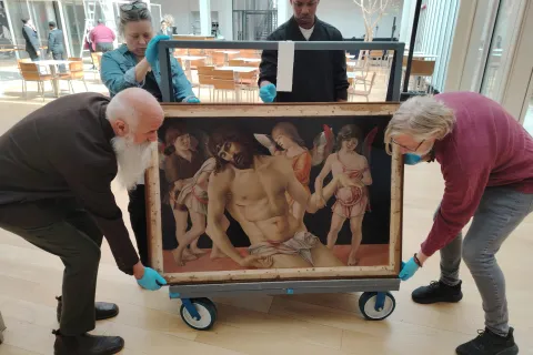 La Pietà di Giovanni Bellini