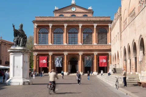 Allestimento del Teatro Galli