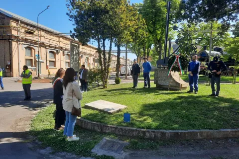 cerimonia Officina Manutenzione Locomotive di Trenitalia