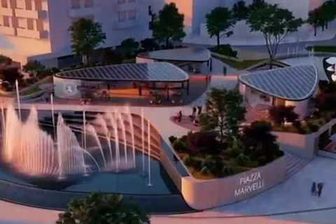 Rendering Piazza Marvelli