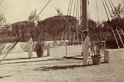 Foto storica scuola marittima