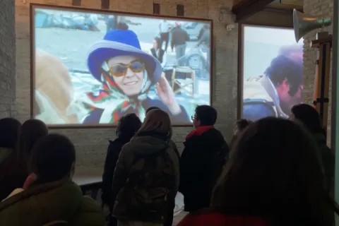 Gita scolastica al museo Fellini