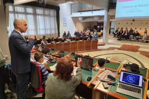 Consiglio delle Ragazze e dei Ragazzi di Rimini si riunisce in seduta europea