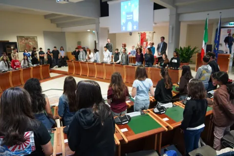 Consiglio delle Ragazze e dei Ragazzi di Rimini si riunisce in seduta europea
