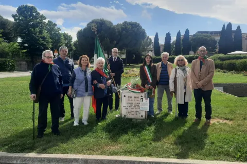 commemorazione partigiano Cenci