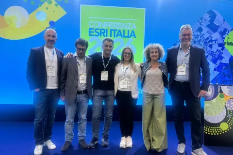 premiazione gemello digitale rimini conferenza esri 2026