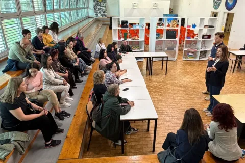 visita delegazione bulgara alla scuola Bertola