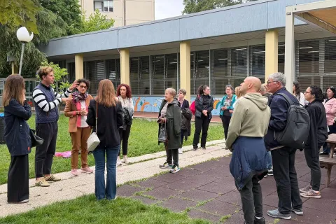 visita delegazione bulgara alla scuola Bertola