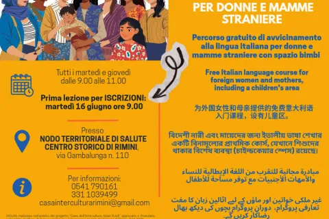 Corso italiano per donne straniere