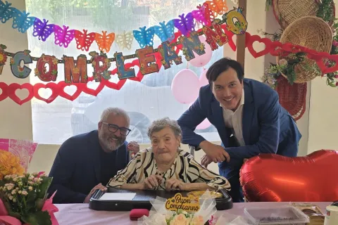105 anni di Nonna Raffaela