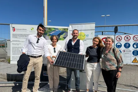 Partiti i cantieri della prima Comunità Energetica Rinnovabile