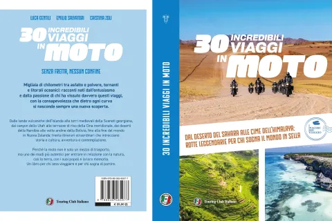 Cover Libro "30 incredibili viaggi in moto"