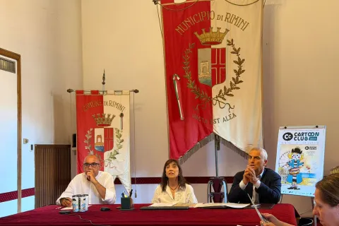 Conferenza stampa Cartoon Club